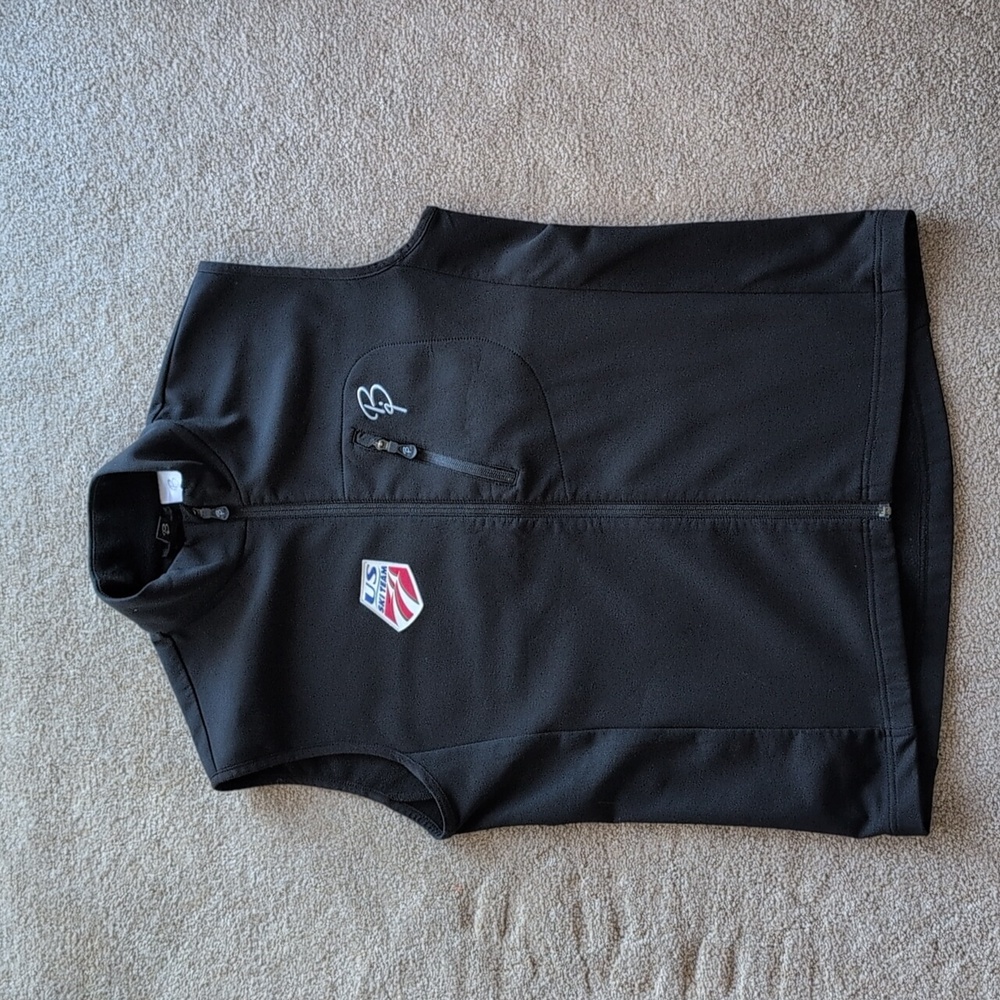 Black US Ski Team Vest - Large - Bjorn Daehlie